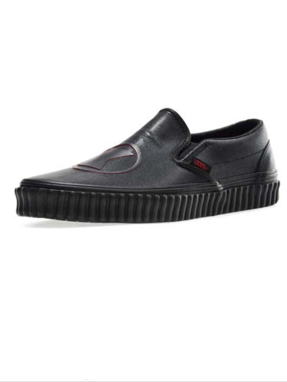 VANS Classic Slip-On Marvel Black Widow Black Mens US 7.5 VN0A38F7U7K